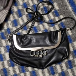 Skull "brass knuckles" Clutch Purse